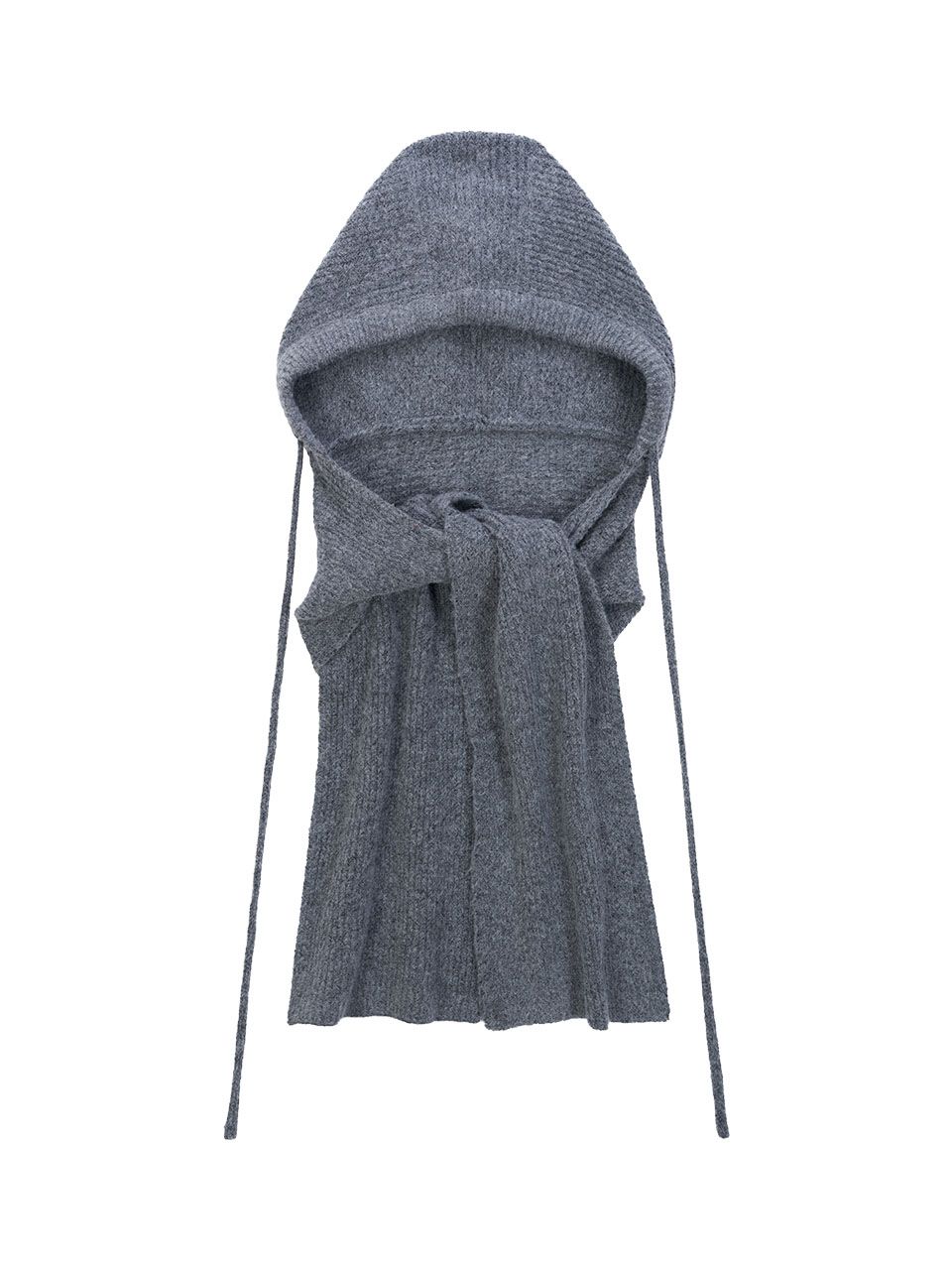 MUSINSA | ALLINCOMPLETE Basic Muffler Balaclava (Gray)