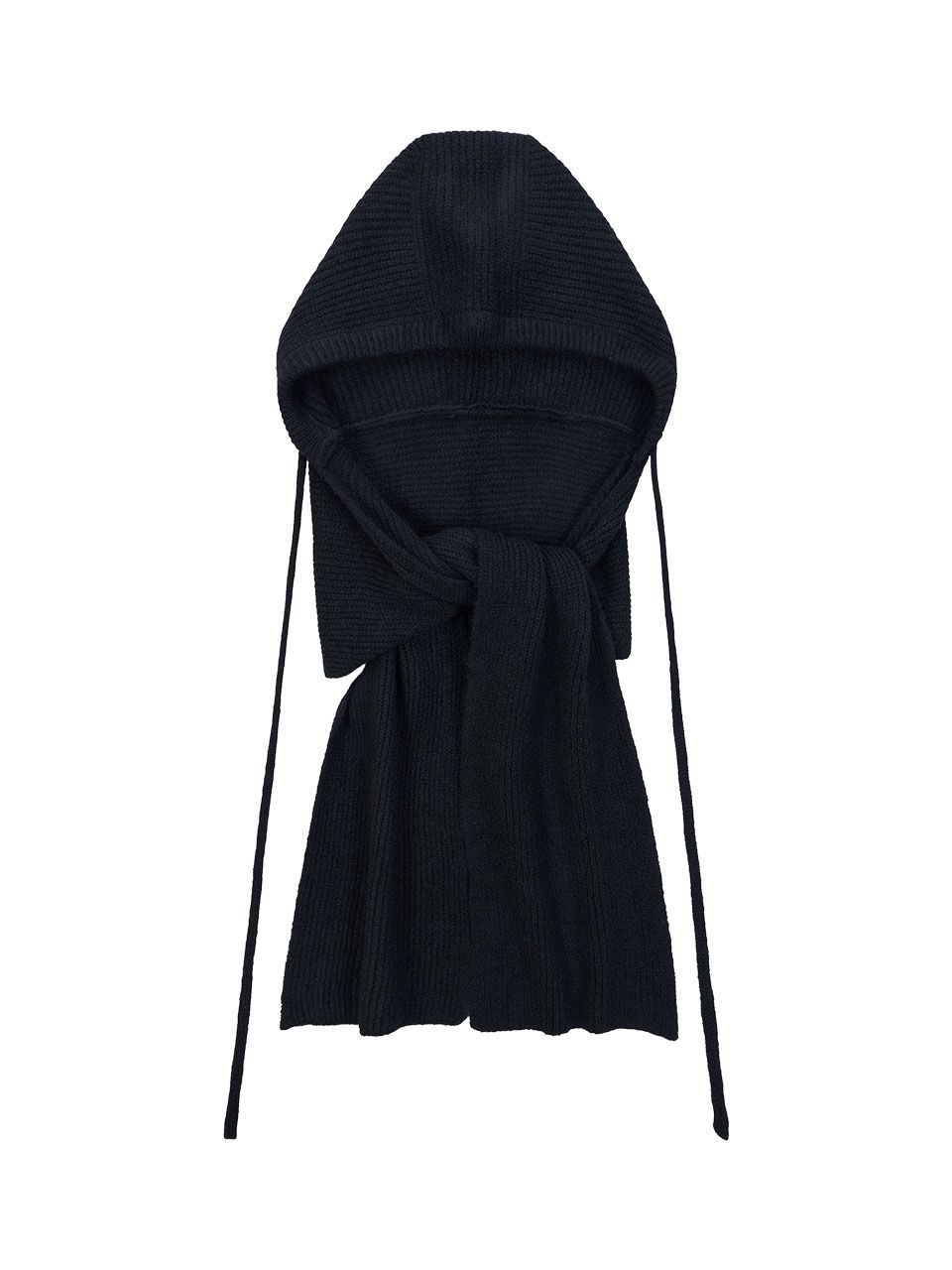 MUSINSA公式 | ALLINCOMPLETE Basic Muffler Balaclava (Black)