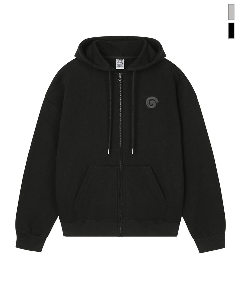 [UNISEX]G SYMBOL 자수 후드집업_2color