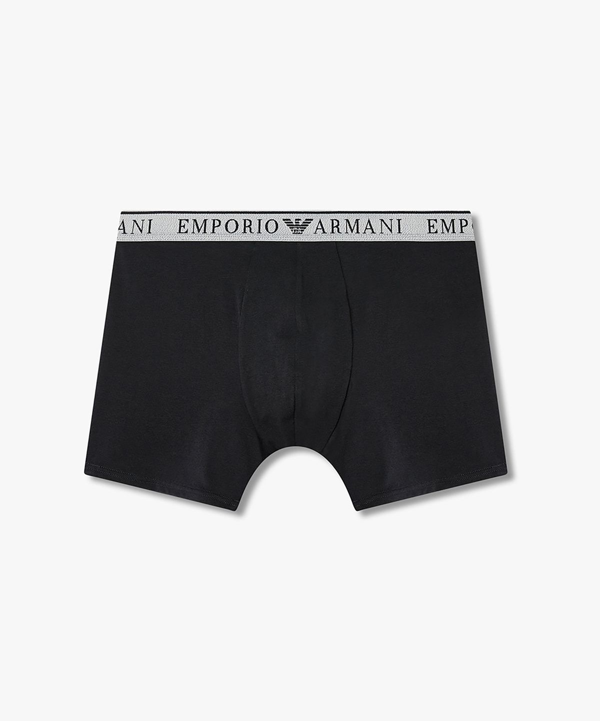 엠포리오 아르마니 언더웨어(EMPORIO ARMANI UNDERWEAR) 남성 로고 밴딩 코튼 드로즈_블랙 0815312077