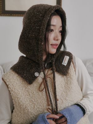 패밀리 스프링클 부클 바라클라바 어덜트 (브라운)