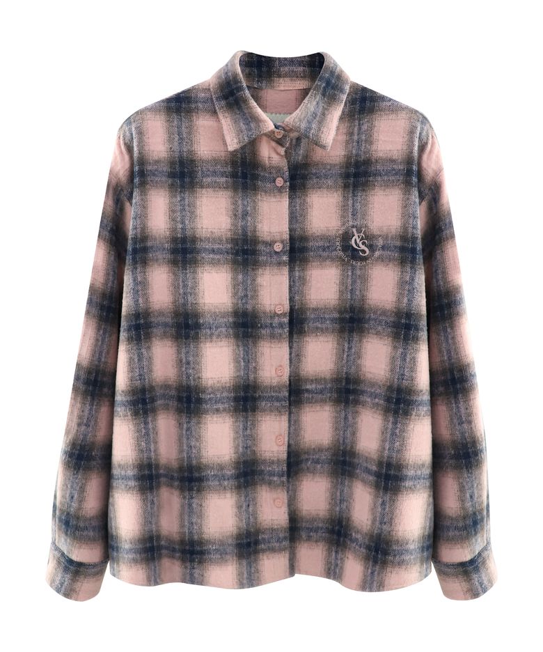Rosewood Check Shirt PINK