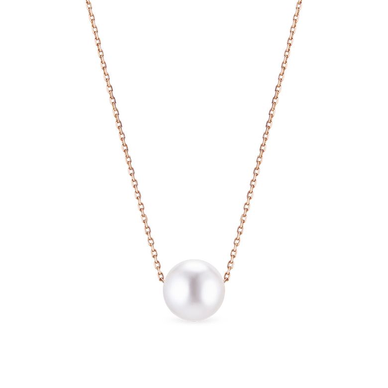 14k 쏘베이직 스와진주 목걸이_6mm