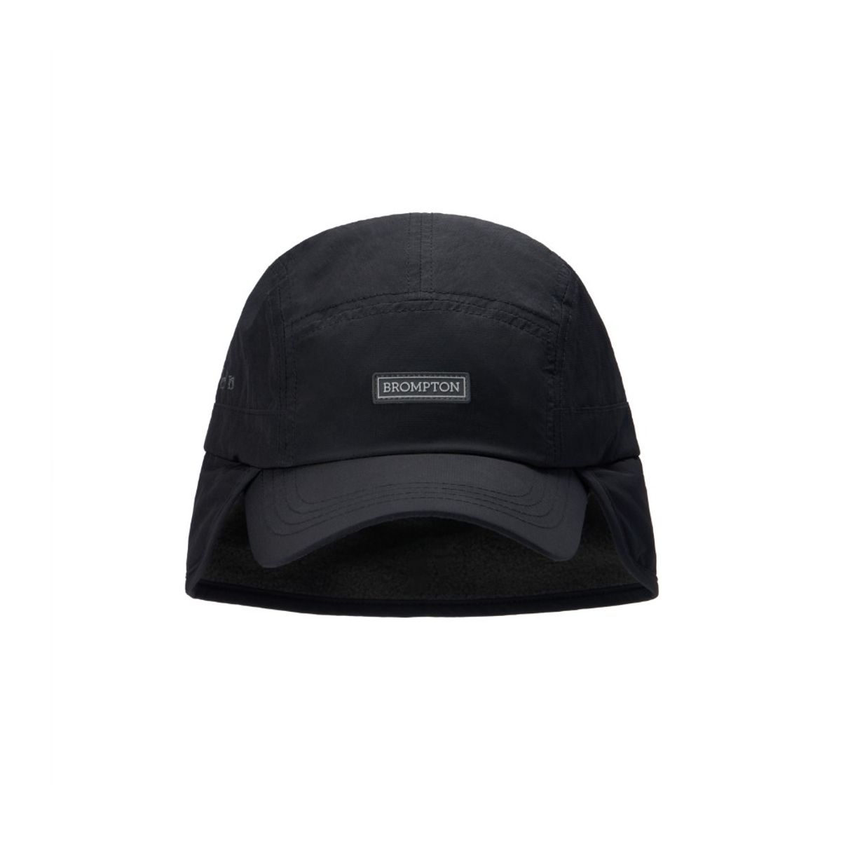 브롬톤 런던(BROMPTON LONDON) EARFLAP CAMP CAP - BLACK (P255AHA110)