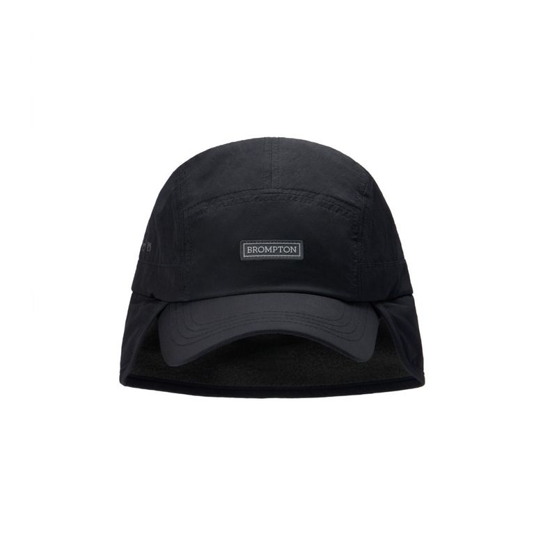 EARFLAP CAMP CAP - BLACK (P255AHA110)