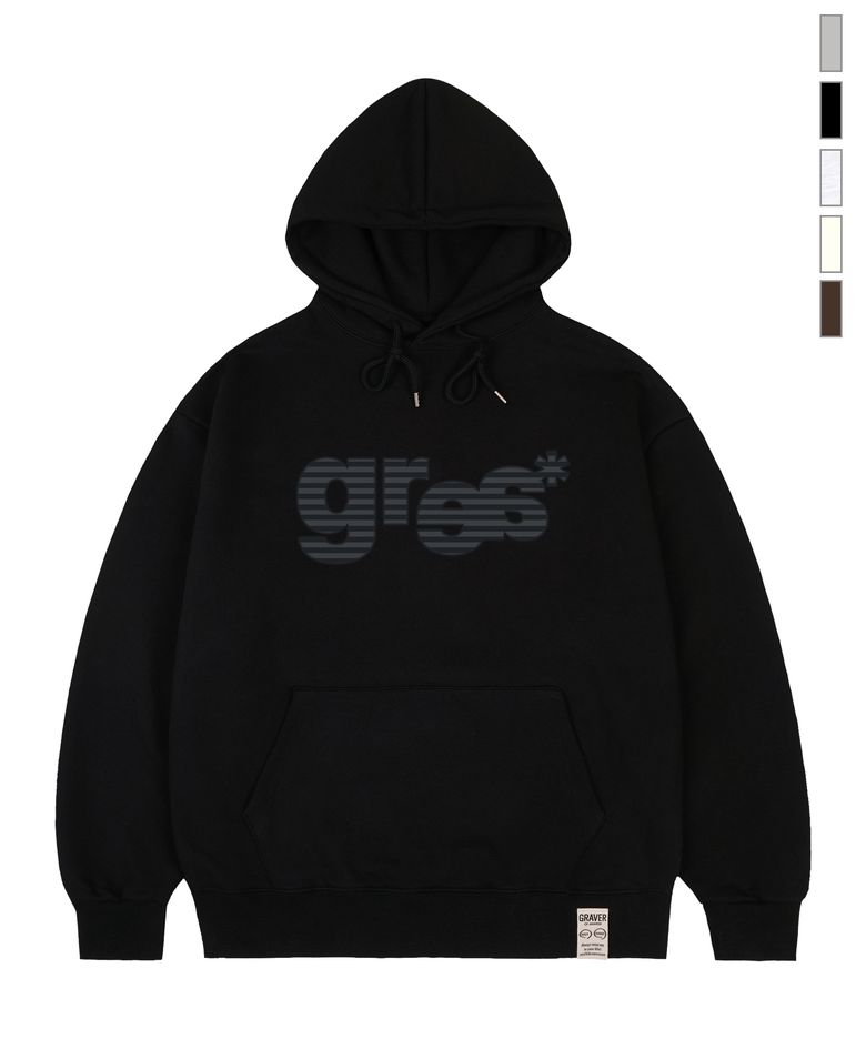 [UNISEX]GRAE-S 스트라이프 후드티_5color