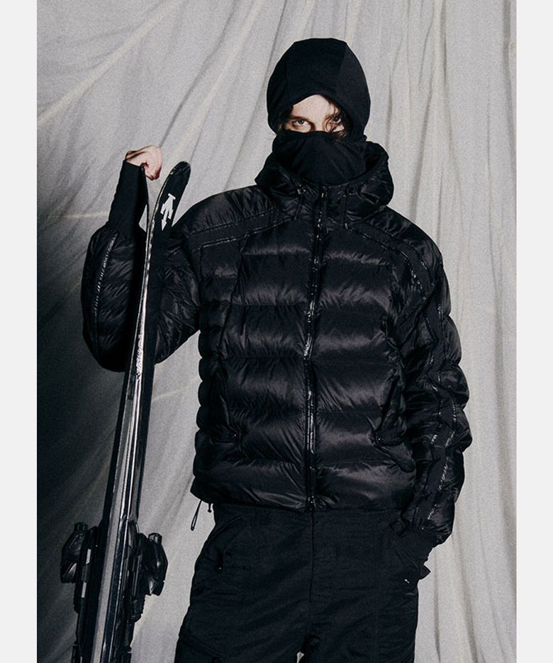 [DESCENTE X EASTLOGUE] 중경량 다운 자켓 블랙 SQ321HDJ92