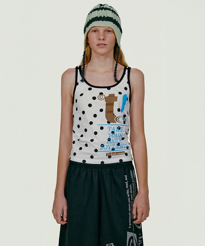 Joytamin Sleeveless White