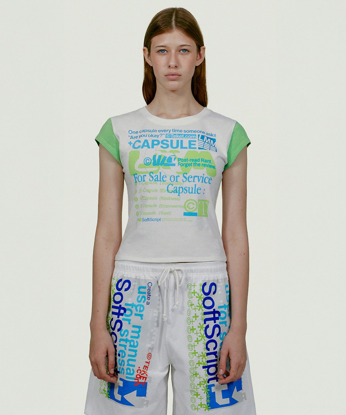 테켓(TEKET) Capsule Women Tee White