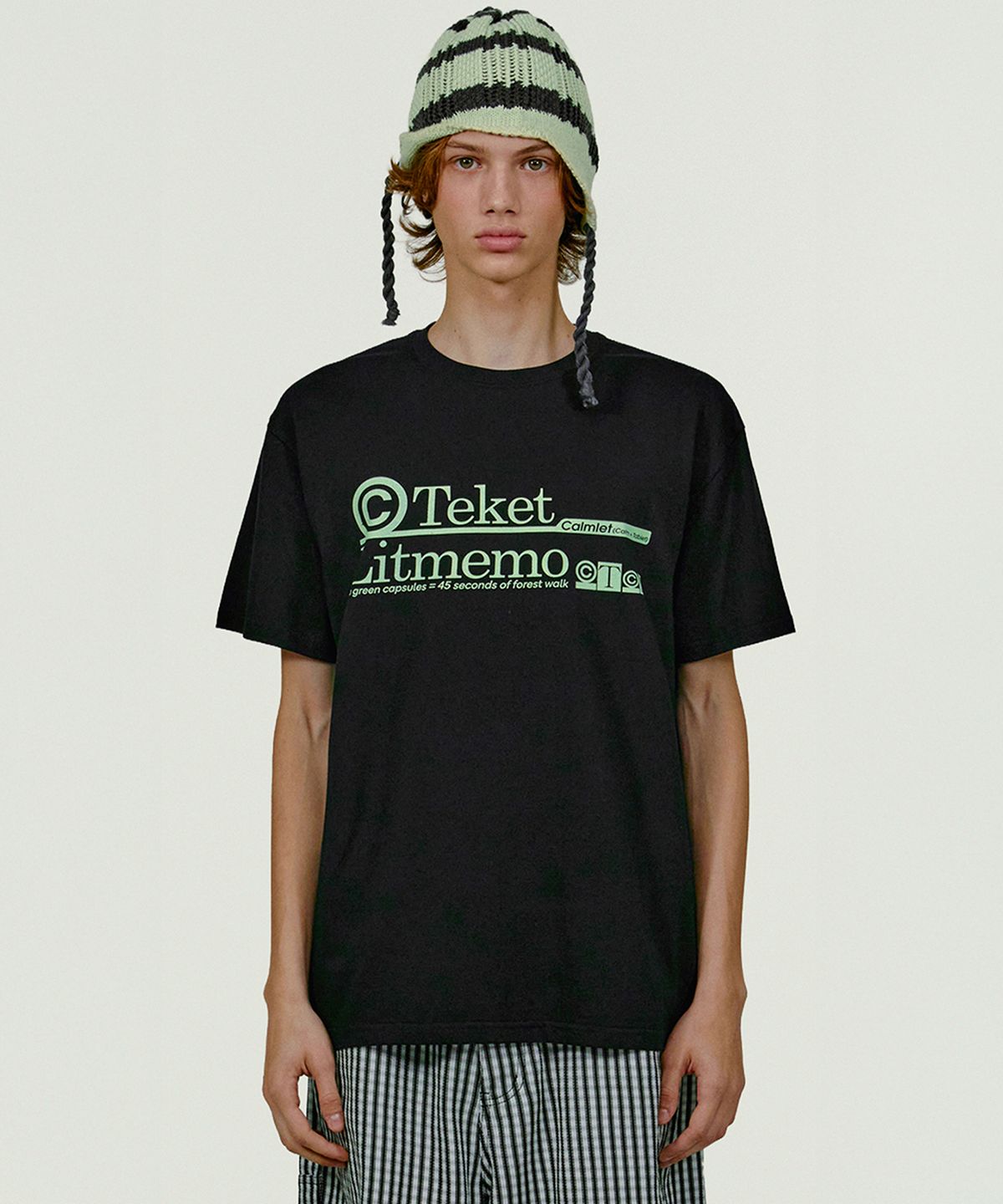 테켓(TEKET) Stress Fix Tee Black