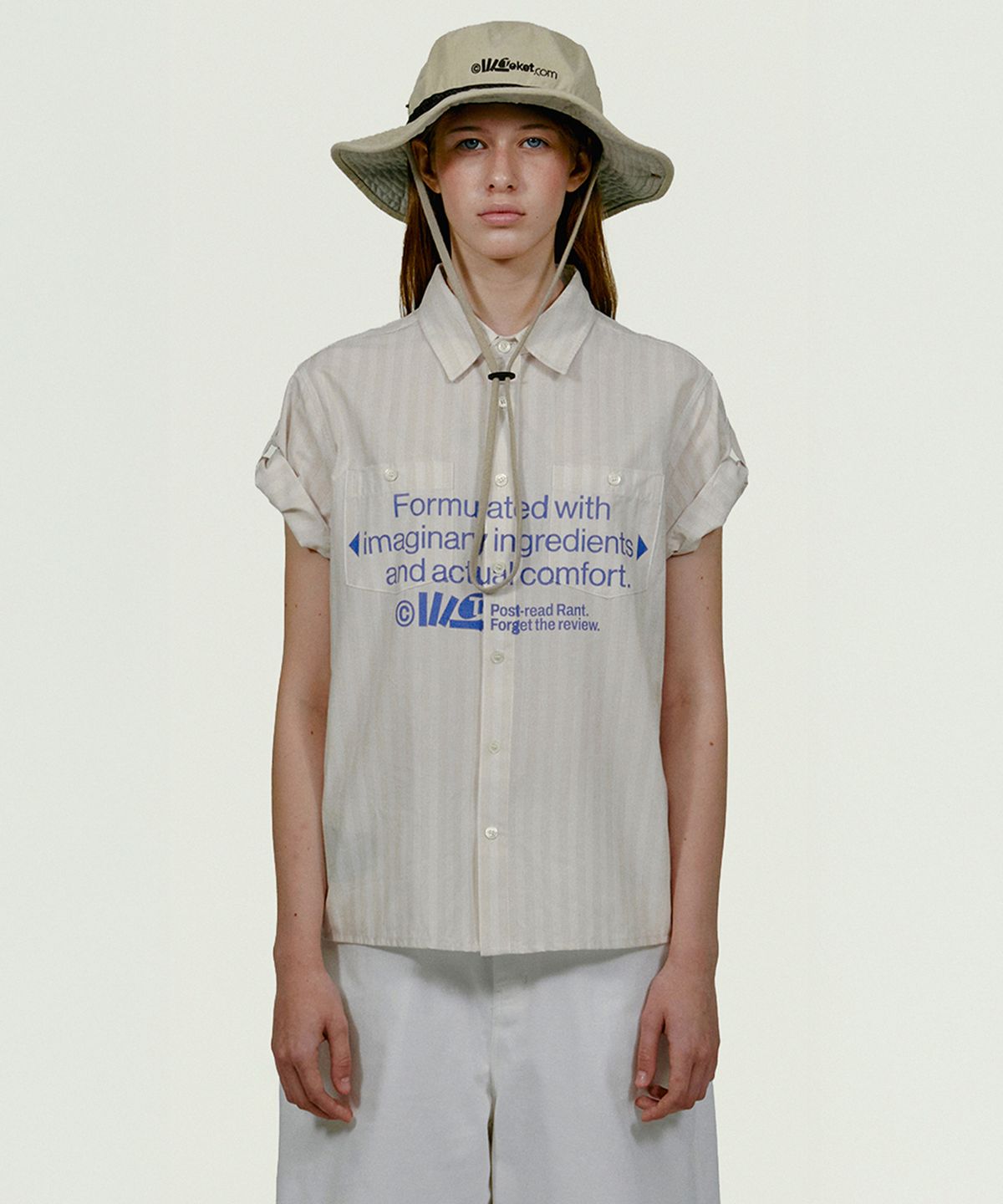 테켓(TEKET) Imaginary Ingredients Shirt Beige