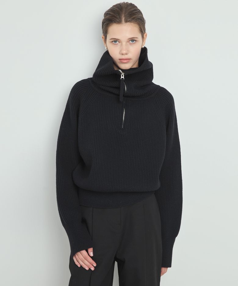 Wool Day Knit_Black
