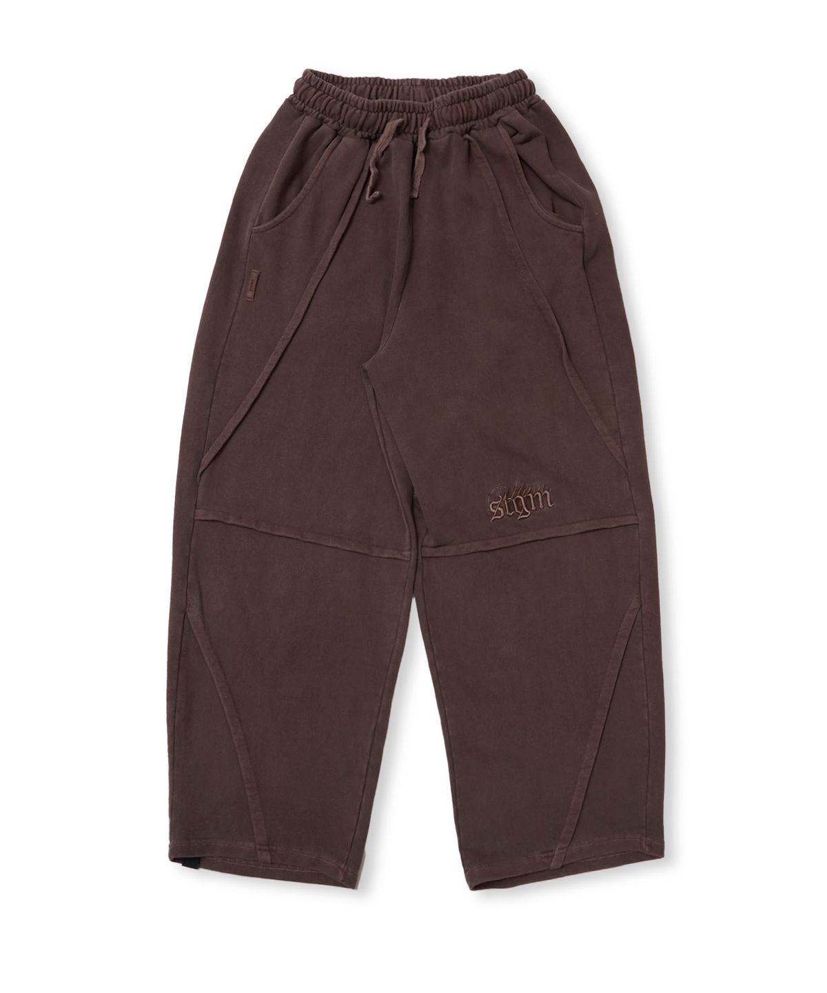 스티그마(STIGMA) PIGMENT ML WIDE BALLON PANTS BROWN