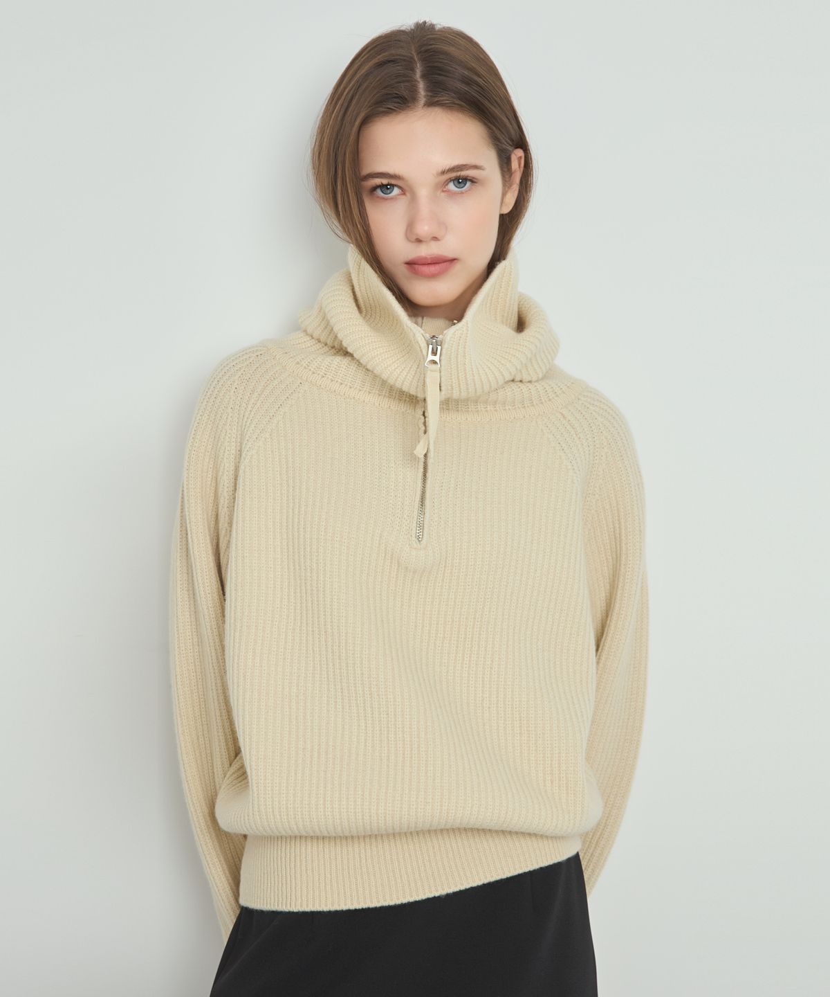 누토프(NUTOFFE) Wool Day Knit_Butter