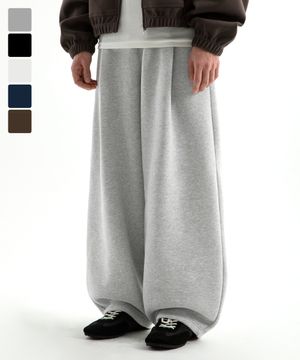 코지 벌룬핏 원턱 기모 팬츠 ( 6Color )