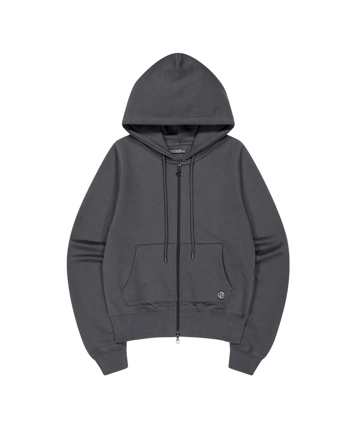 코이세이오 038(COYSEIO 038) 038 COZY HOOD ZIP-UP CHARCOAL