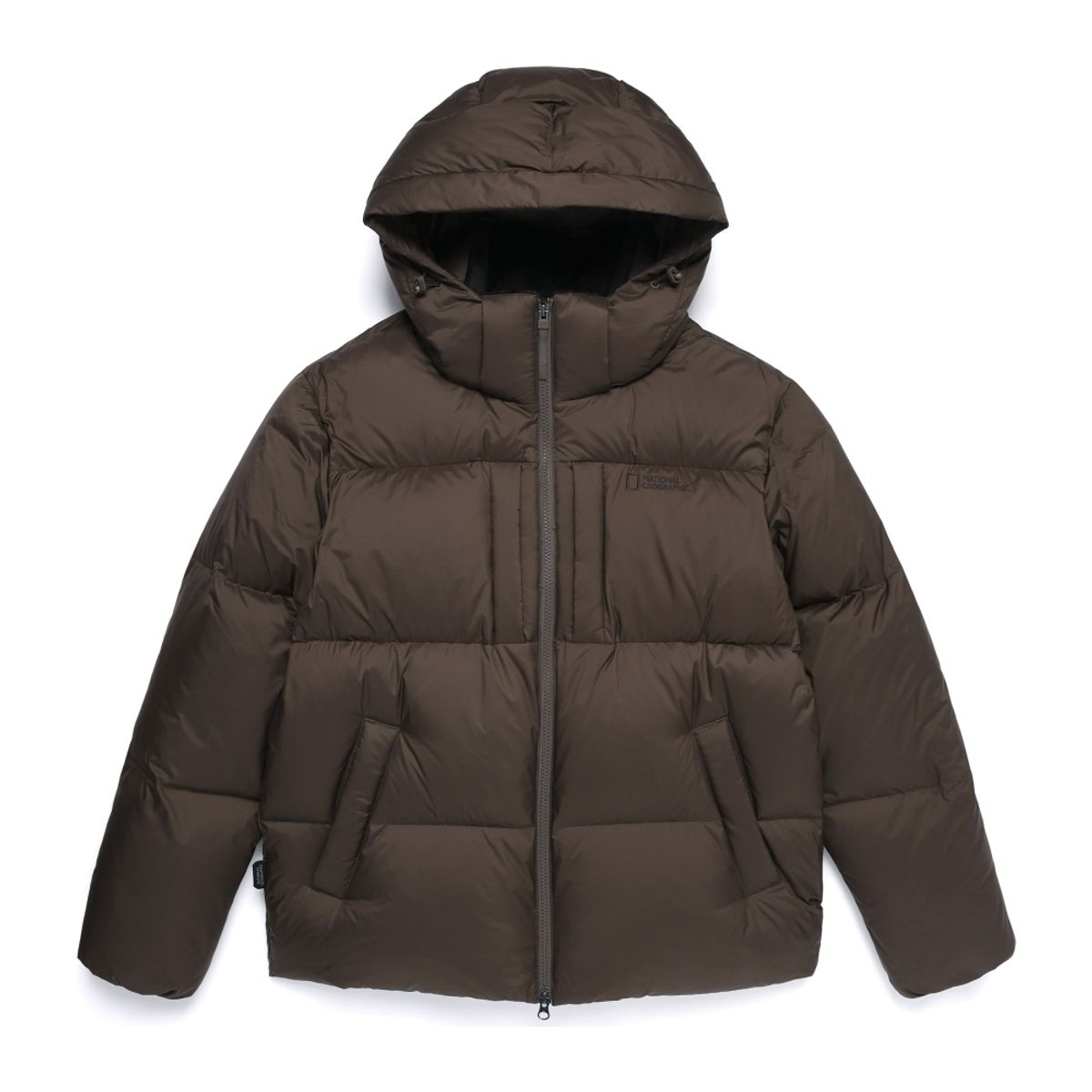 내셔널지오그래픽(NATIONALGEOGRAPHIC) N254UDW040 치트라 후디 구스다운 점퍼 BROWN