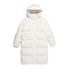 N254WDW861 여성 카프라 롱기장 덕다운 점퍼 O/WHITE