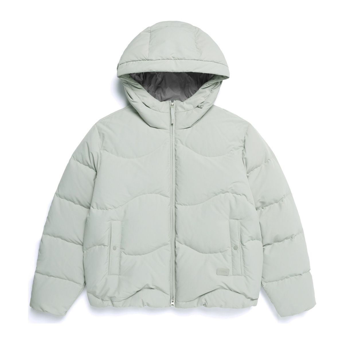 내셔널지오그래픽(NATIONALGEOGRAPHIC) N254WDW070 여성 물결 퀼팅 덕다운 점퍼 LIGHT KHAKI