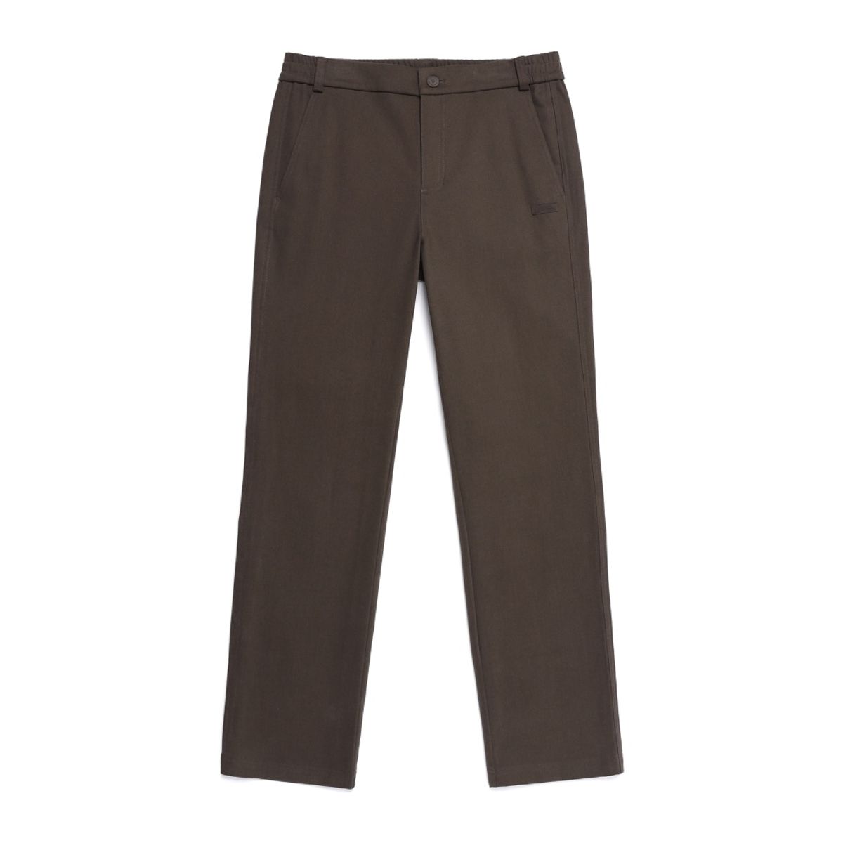 내셔널지오그래픽(NATIONALGEOGRAPHIC) N254WPT010 여성 디블러 스트레이트핏 팬츠 BROWN