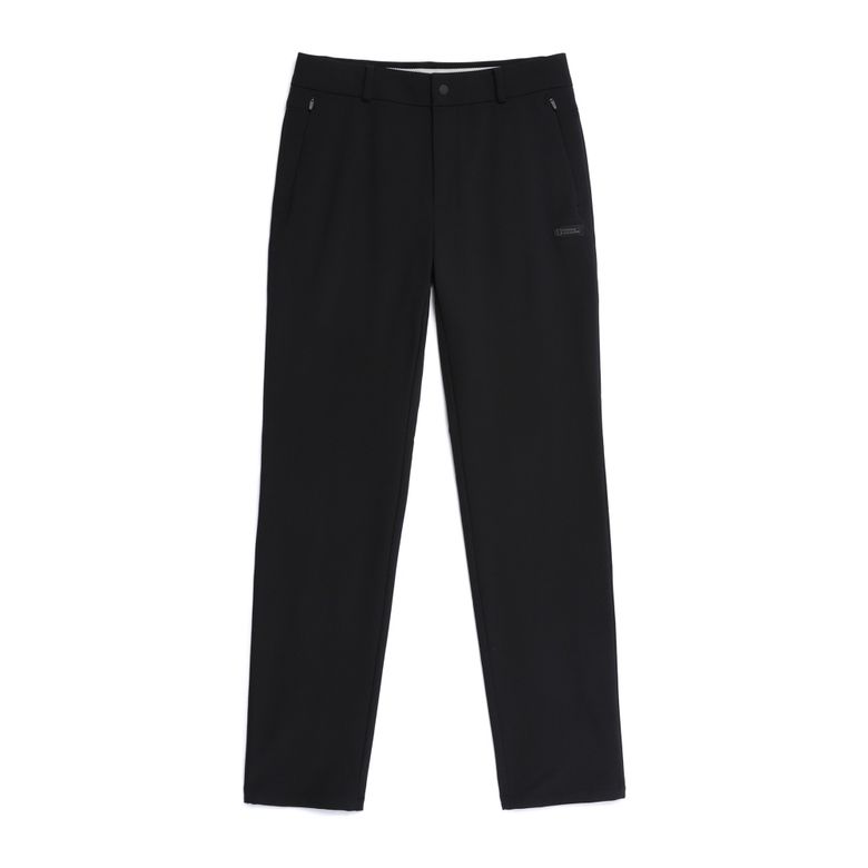 N254WPT210 여성 고신축 브러쉬 팬츠 BLACK