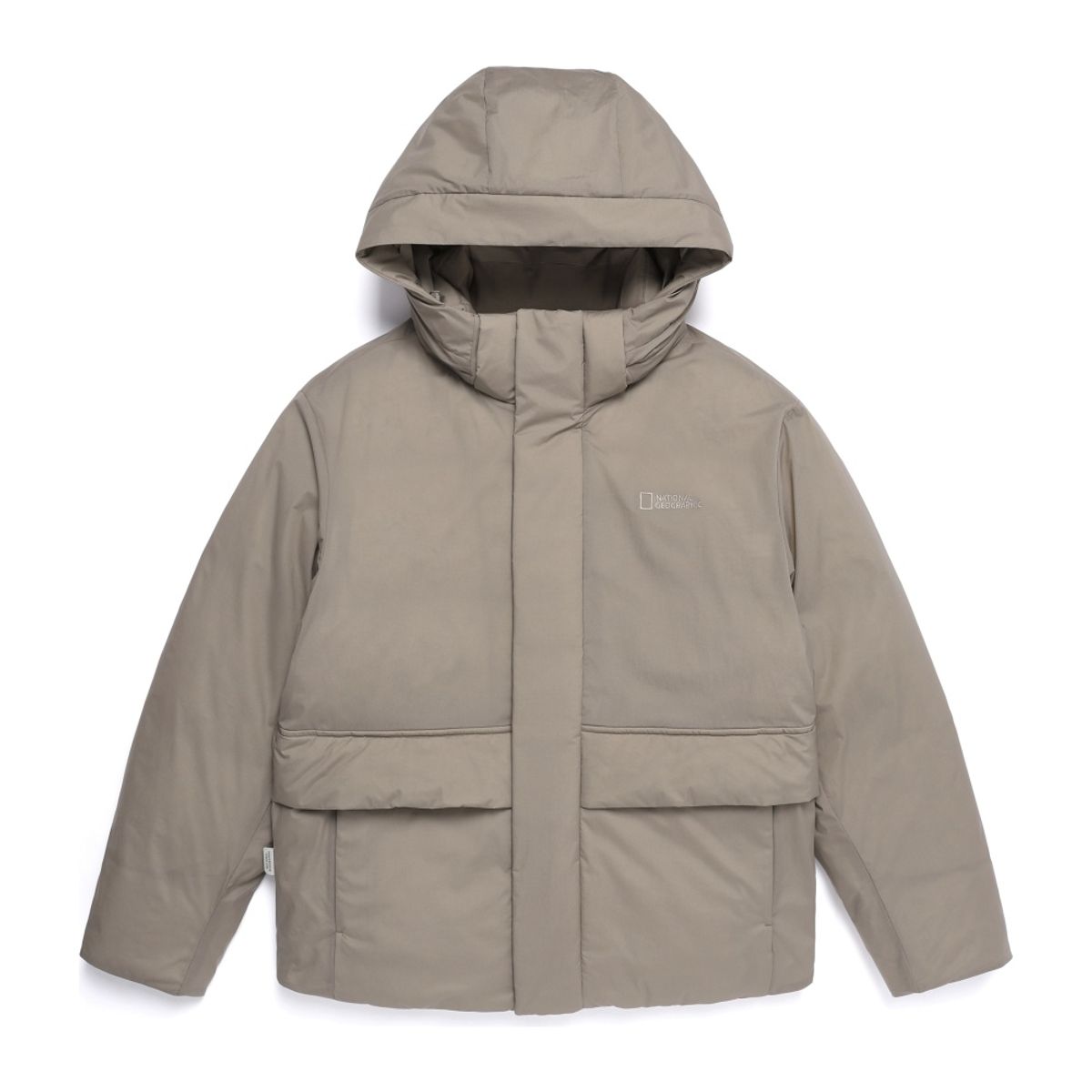 내셔널지오그래픽(NATIONALGEOGRAPHIC) N254UDW081 노사시 후드 탈부착 다운 OAK BEIGE