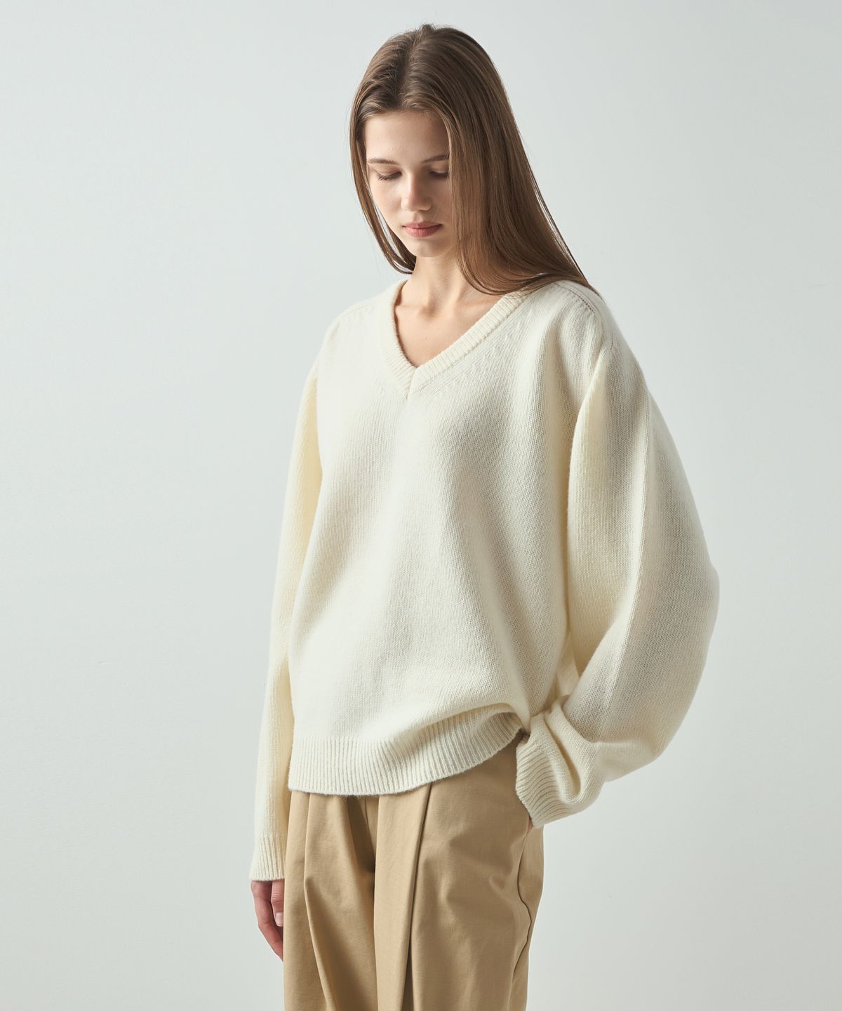 누토프(NUTOFFE) Essential Knit_Ivory