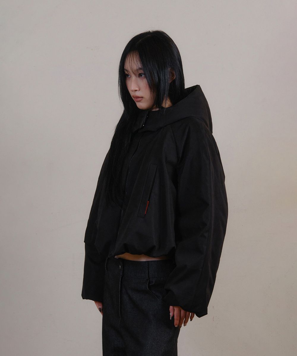 리플렉티브룸(REFLECTIVE ROOM) 코튼 디태쳐블 후드 패디드 자켓 (블랙) - 사이즈 & 후기 | 무신사