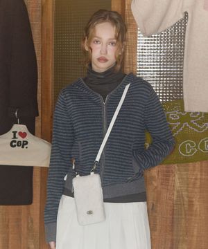 플러피 미니 크로스백_크림