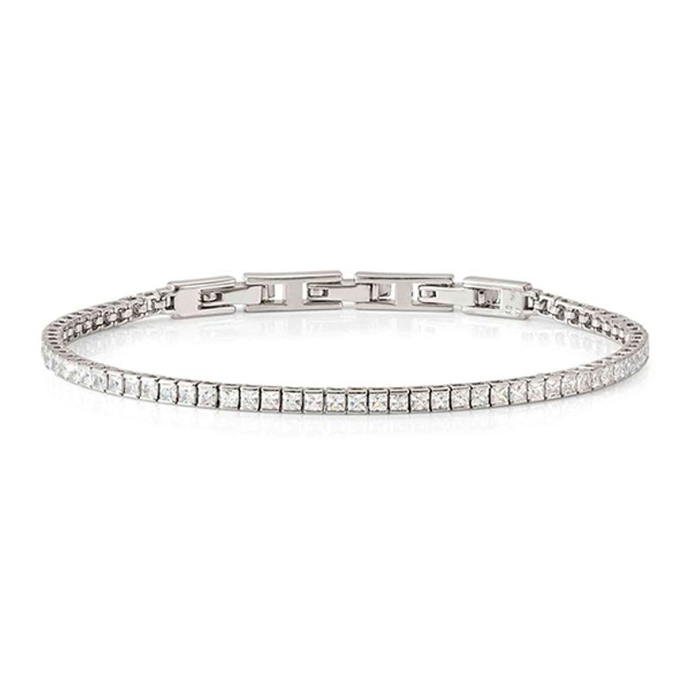 팔찌 데이투나이트 테니스팔찌 스트링실버 큐빅 (White) 242102/010