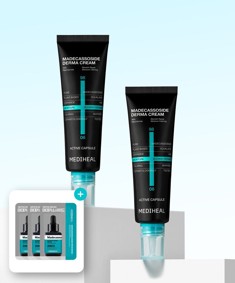 [2개] 마데카소사이드 더마 크림 50ml+50ml