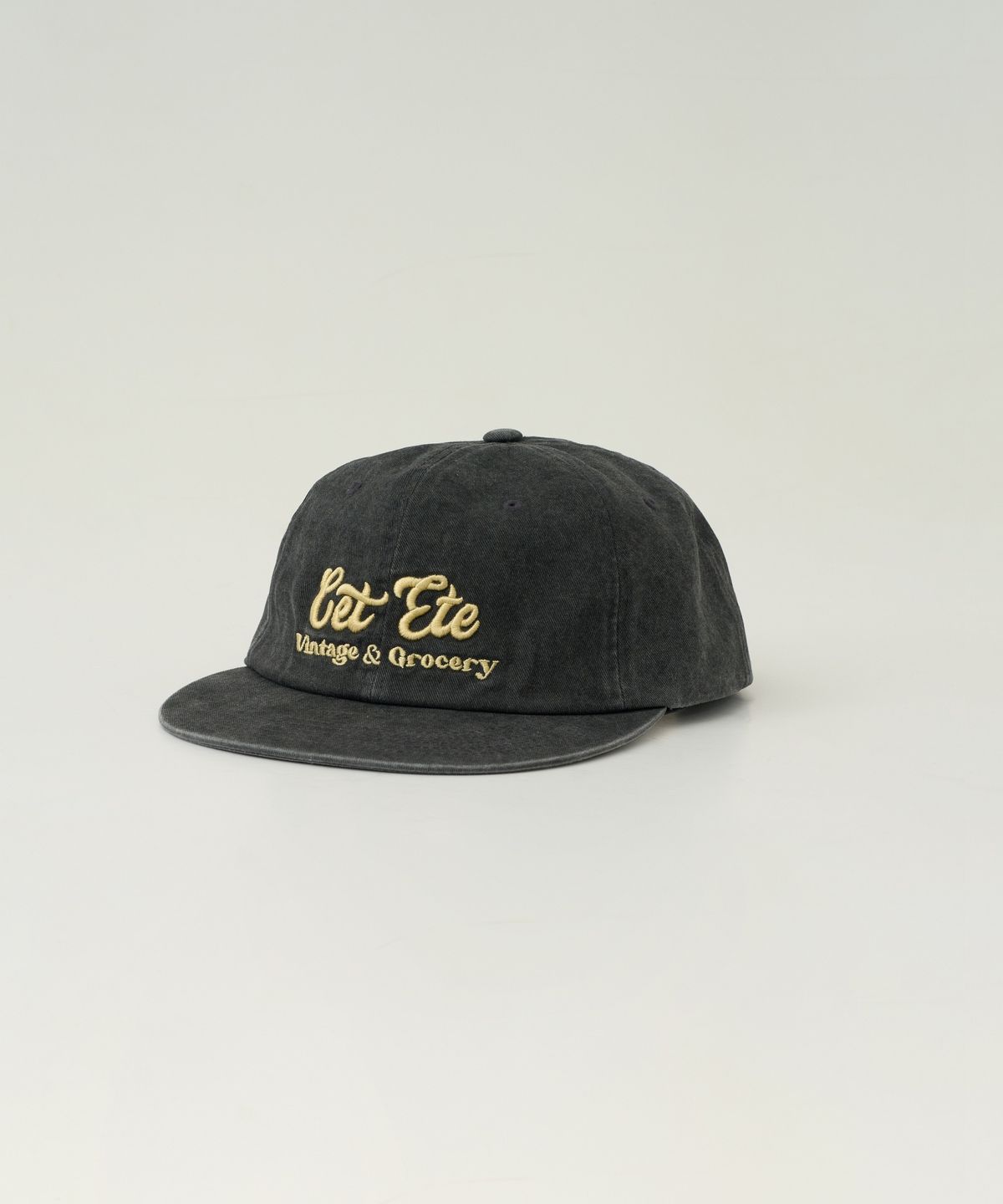 쎄떼떼(cet ete) 빈티지 90s 볼륨 OG 로고 Cap_차콜