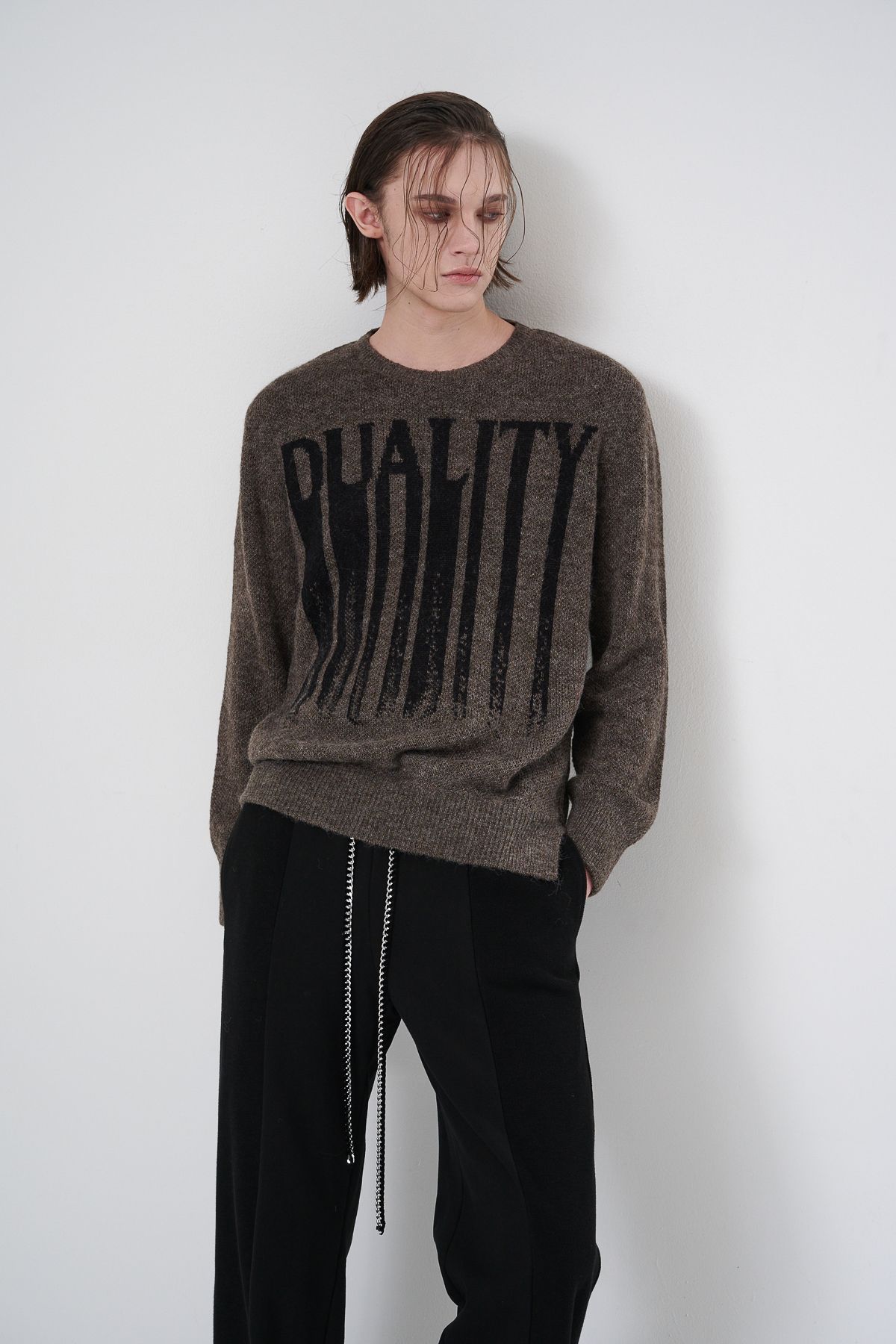 뉴이 뉴욕(NUYH NEWYORK) [PRET A PORTER] DUALITY MOHAIR KNIT (EARTH)