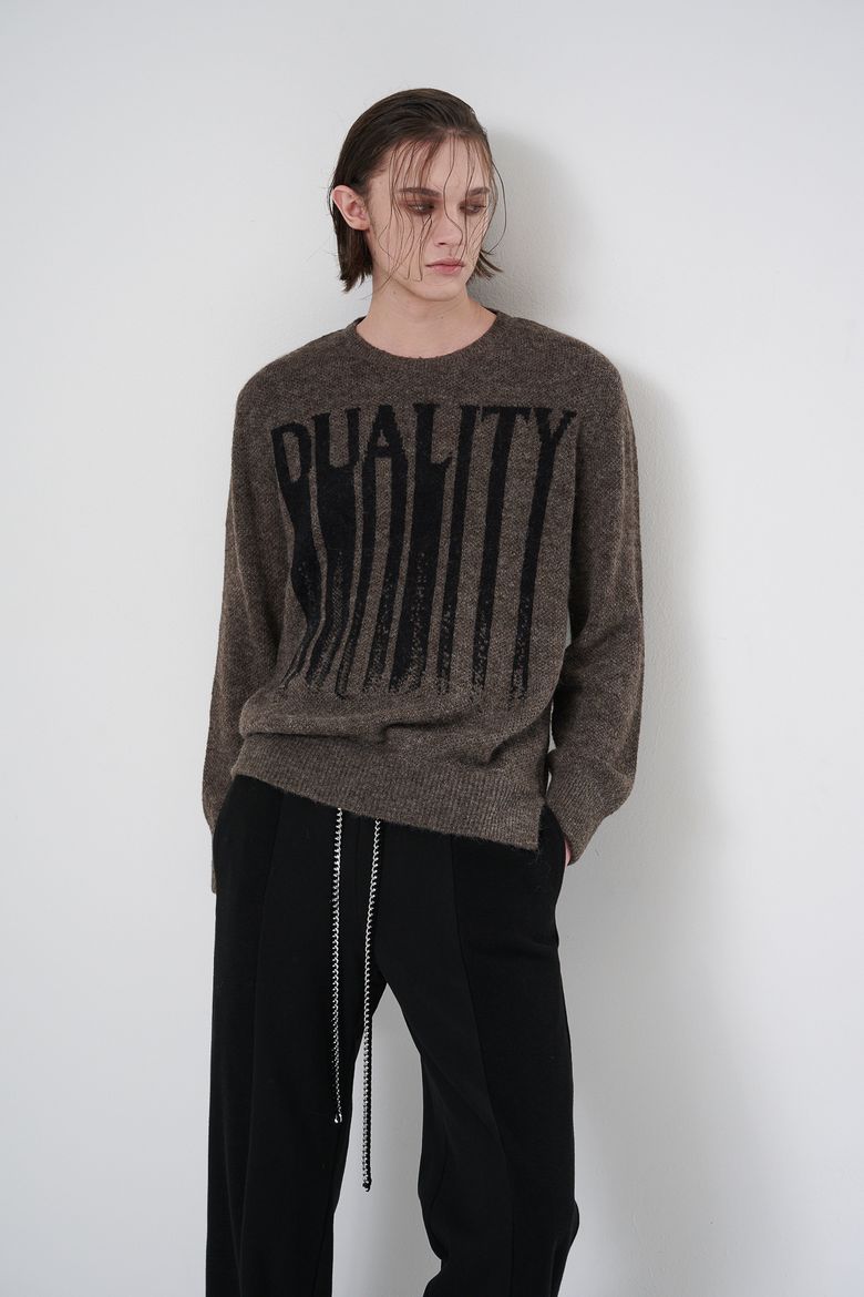 [PRET A PORTER] DUALITY MOHAIR KNIT (EARTH)