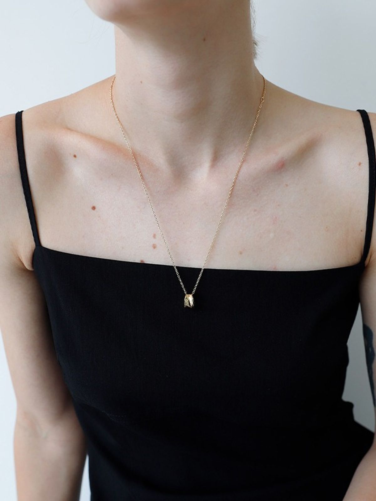 플릿(FLIT) SAND DUNE NECKLACE (M) - GOLD