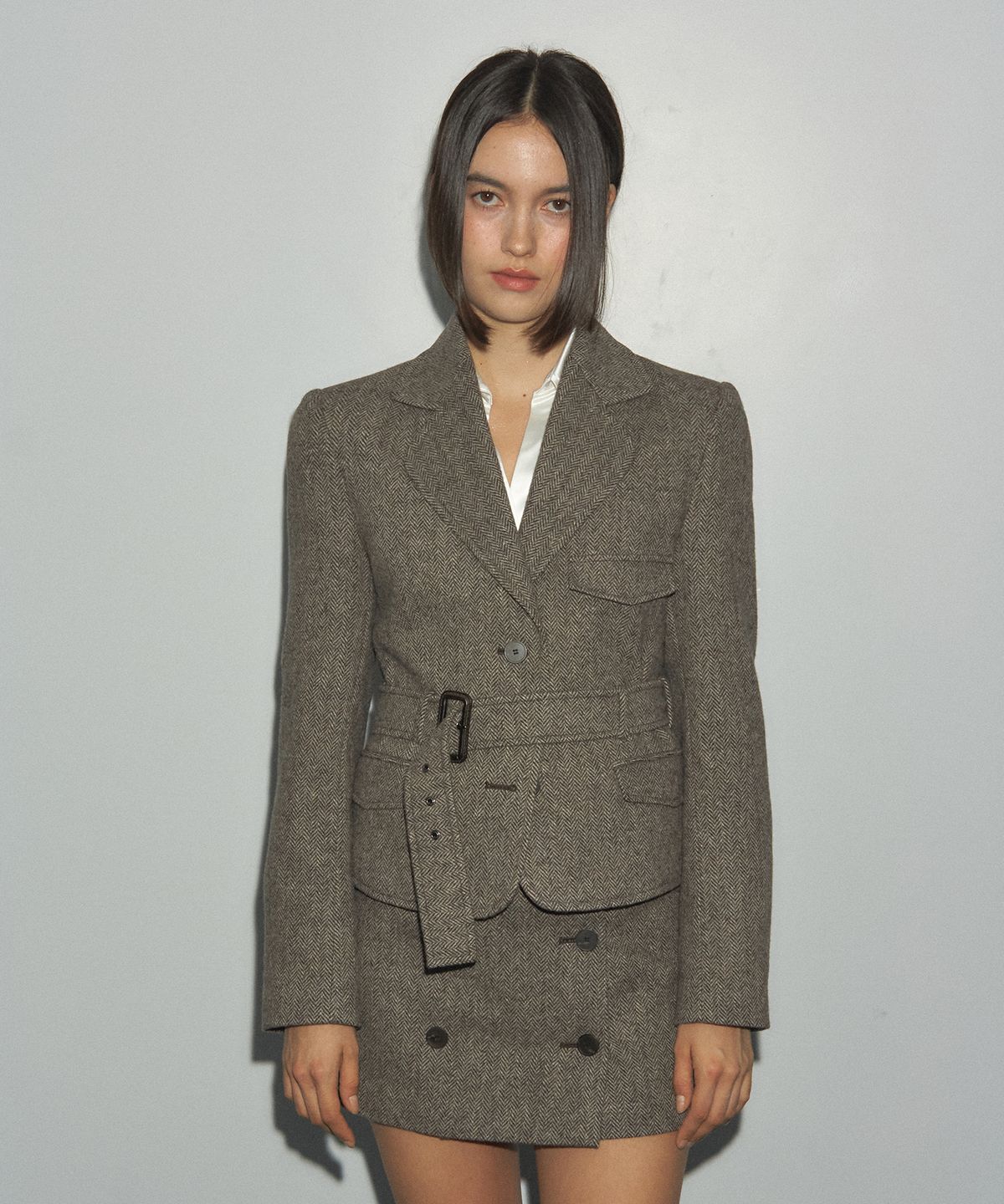 로뉴(RONEW) RN MARGOT WOOL JACKET (ONE COLOR)