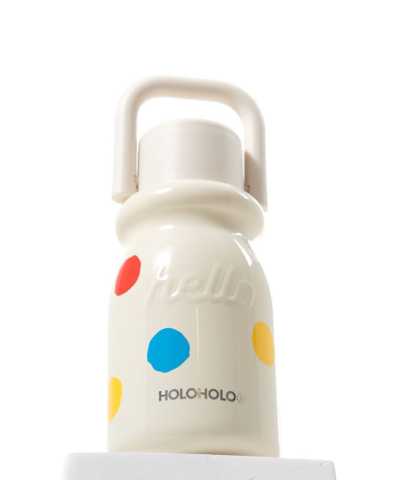밀크 텀블러 보온보냉병  430ml 도트