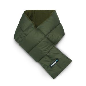 패딩 목도리 기모 덕다운 캠핑 머플러 카키