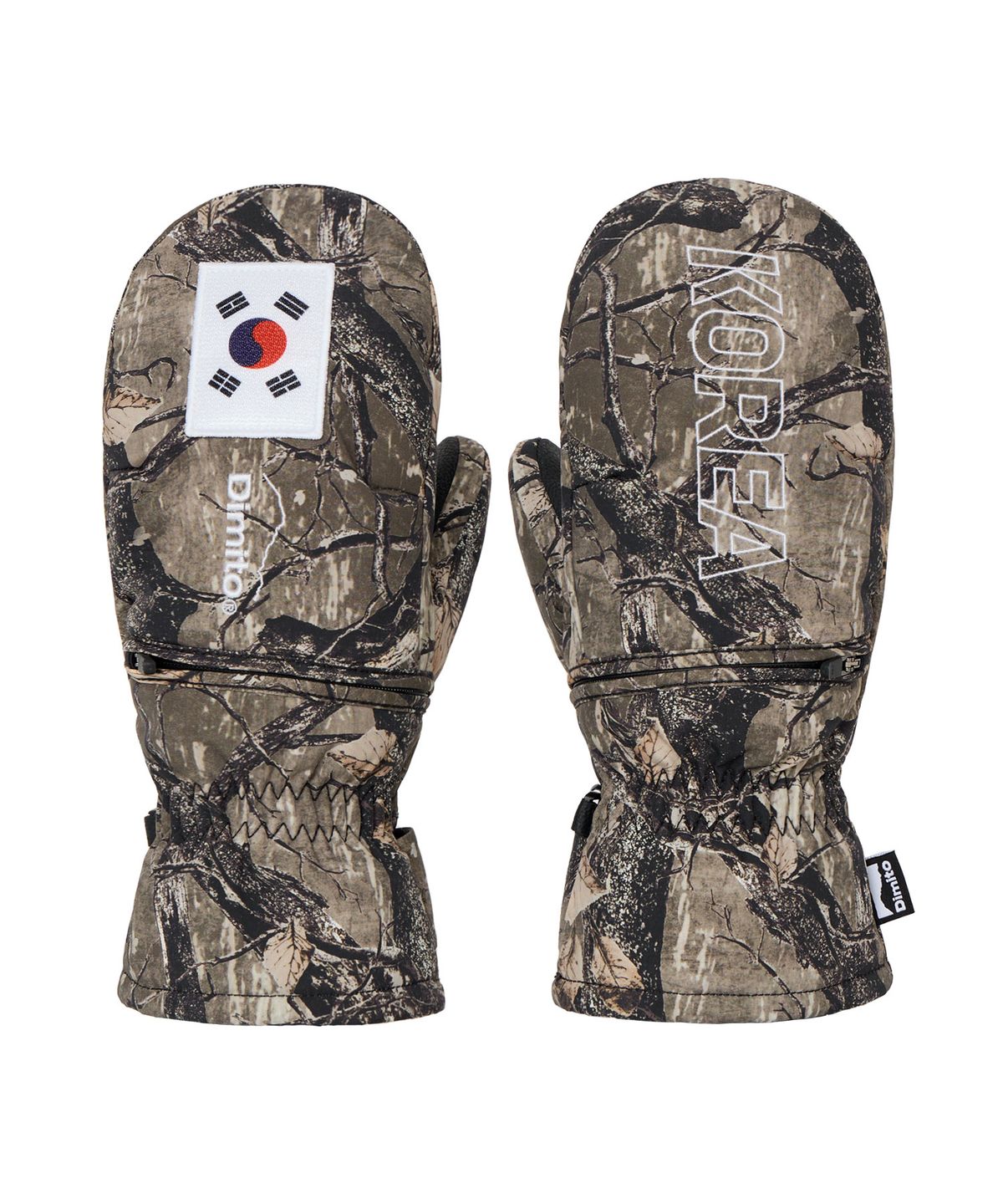 디미토(DIMITO) TEAM KOREA REPLICA 25 EASY OPEN MITTEN REAL TREE