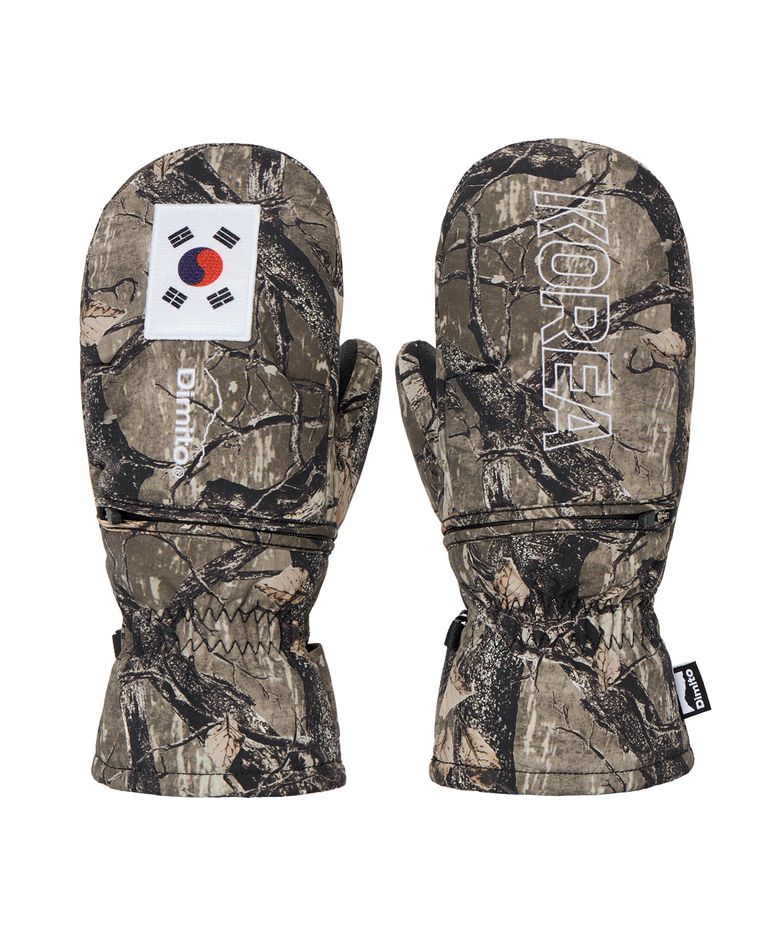 TEAM KOREA REPLICA 25 EASY OPEN MITTEN REAL TREE