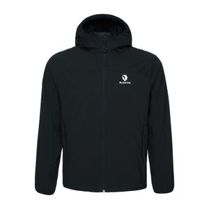 남성 미드레이어 후디 윈드자켓#1_BK