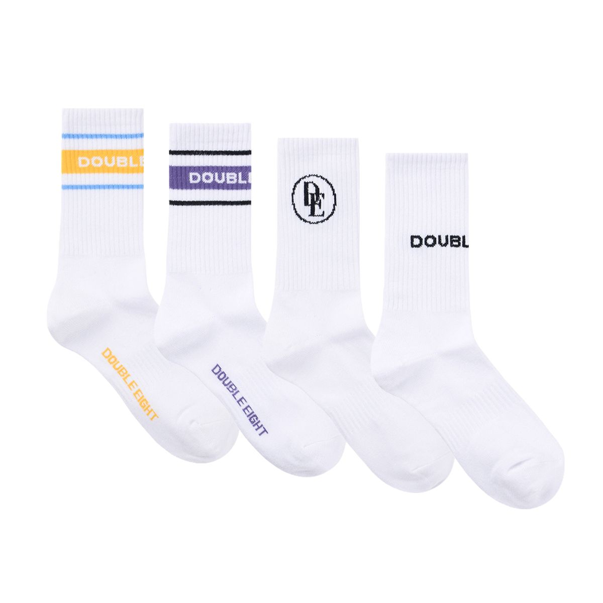 더블에잇(DOUBLE EIGHT) DOUBLE EIGHT SOCKS [4PACK]