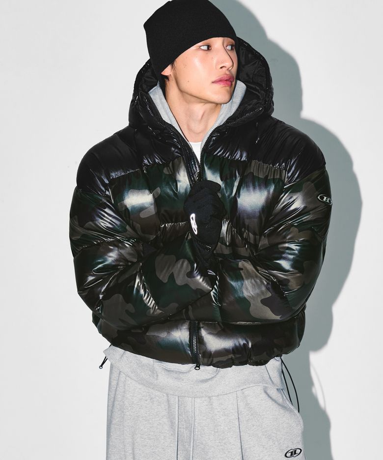 SILVER B RIPSTOP PUFFER DOWN [CAMO]