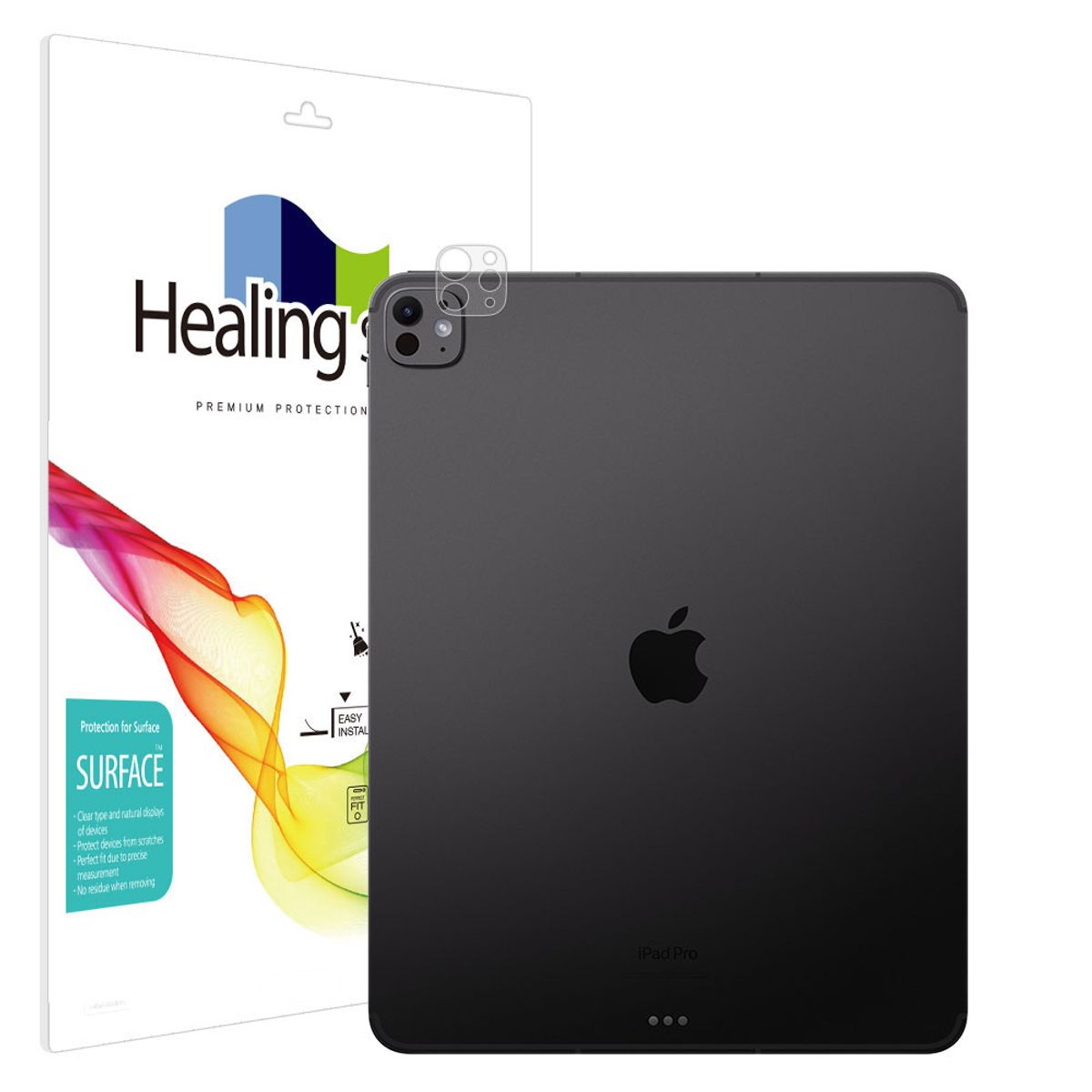 힐링쉴드(HEALINGSHIELD) 아이패드 프로 7세대 13 카메라 테두리 무광 보호필름 2매