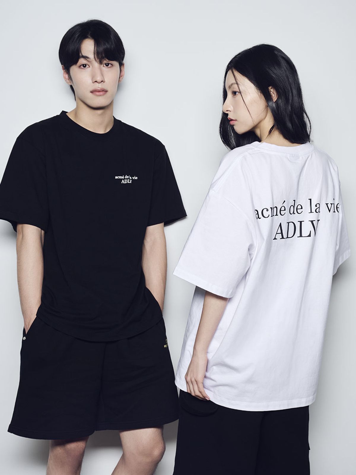아크메드라비(ACME DE LA VIE) [2PACK] ADLV BASIC SHORT SLEEVE T-SHIRT (6COLOR)