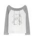 러브 시크 드로잉 오프숄더 탑 (아이보리)
