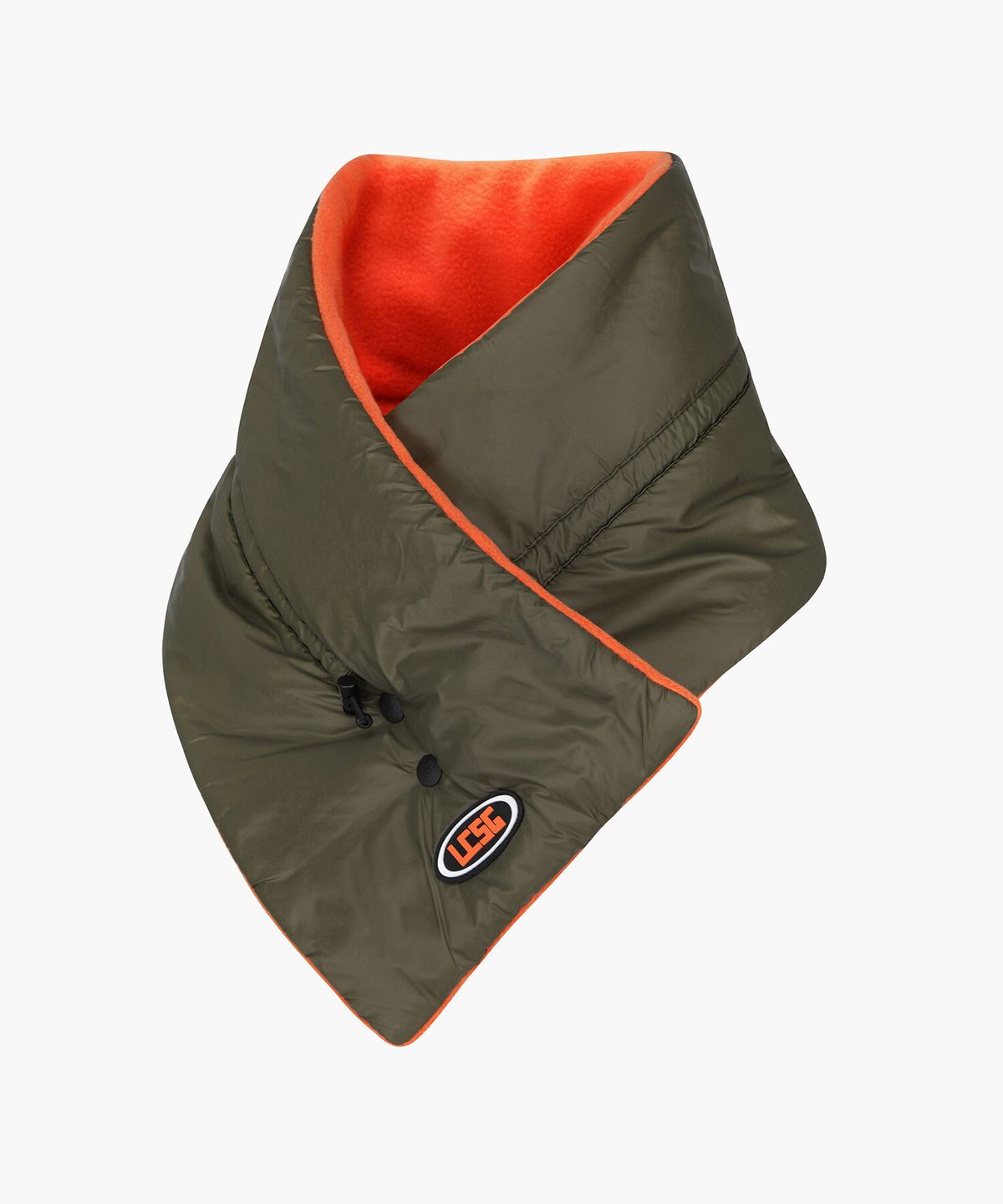 르꼬끄 골프(LECOQ GOLF) 여성 스트링 패딩 넥워머 _KHAK GQ422LSAO3