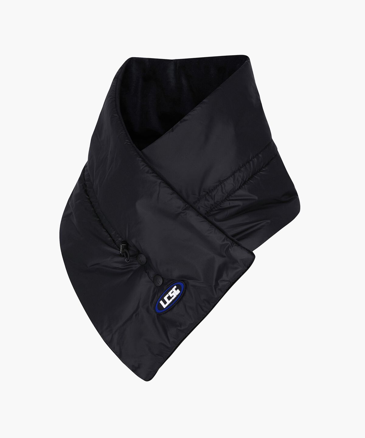 르꼬끄 골프(LECOQ GOLF) 여성 스트링 패딩 넥워머 _BLCK GQ422LSAO3