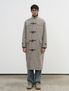 MAN 헤링본 하이넥 더플 코트 [BEIGE] / SBE3M10012