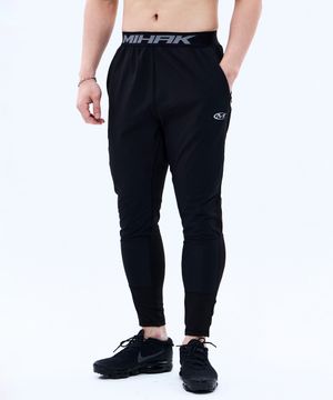 시그니처 밴드 액티브 팬츠 (BLACK)